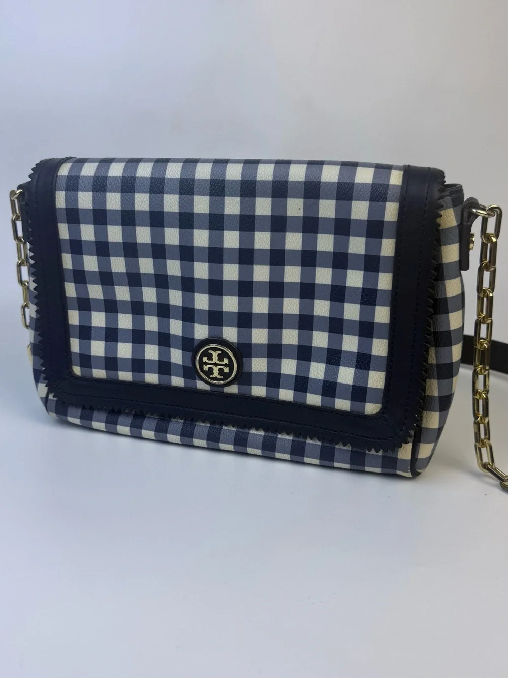 Tory Burch • Kerrington Gingham Crossbody with Matching Wallet